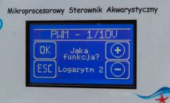PWM funkcja logarytm