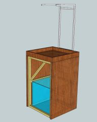 szafka sump stelaż lampy